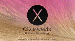 Mac OS X 10.9 Mavericks
