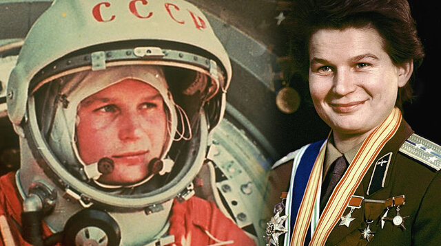 First woman in space