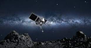 First spacecraft to orbit and land on an asteroid