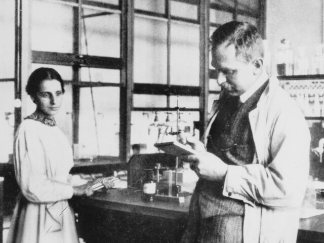 Fisión del átomo: Otto Hahn y Fritz Stranman