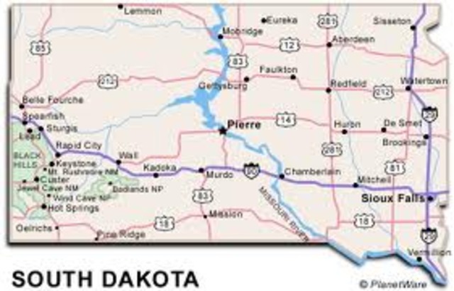 Settlement of South Dakota