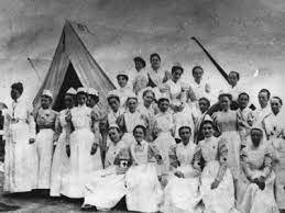 Enfermeras norteamericanas.