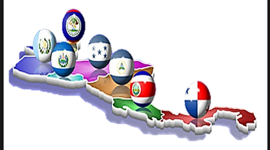 Timeline: Tratados Internacionales de Comercio Internacionales suscritos por El Salvador.