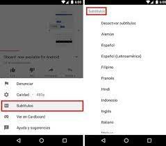 Subtitulos Youtube