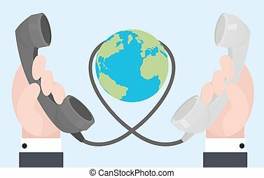 comunicación a larga distancia