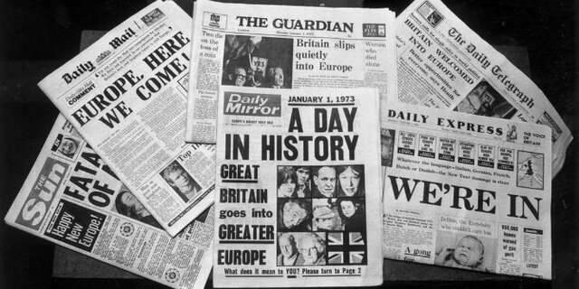 Britain joins the European Economic Community