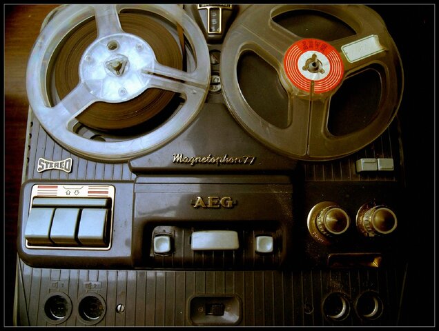 AEG Magnetophon Tape Recorder invented