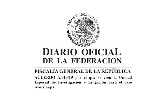 Creación de la Unidad Especial de Investigación para el Caso Ayotzinapa