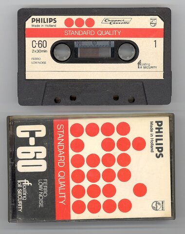 Philips Compact Cassette Tape Invented