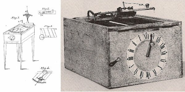 W. A . Burt invents the typographer