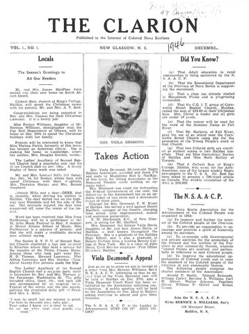 What were people's thoughts on Viola Desmond at the time of arrest?
