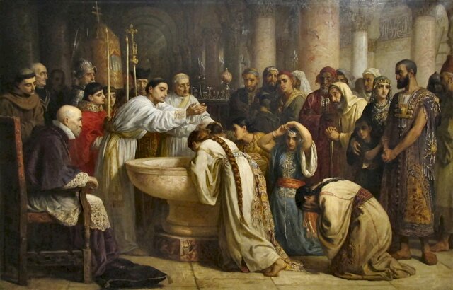 Conversió dels mudèjars de Granada.