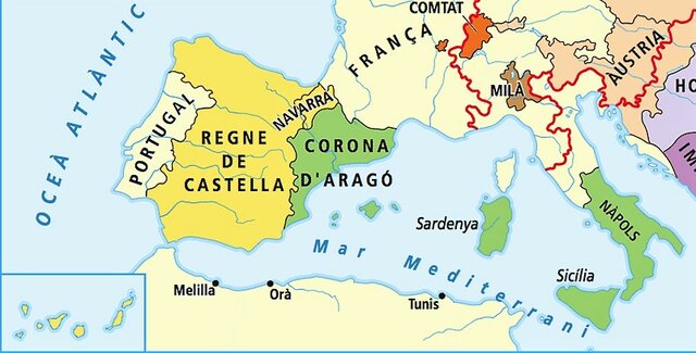 Reintegració de Nàpols a la Corona d’Aragò.