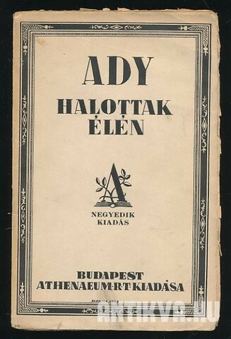 Halottak élén c. verseskötet