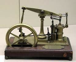First steam engine created