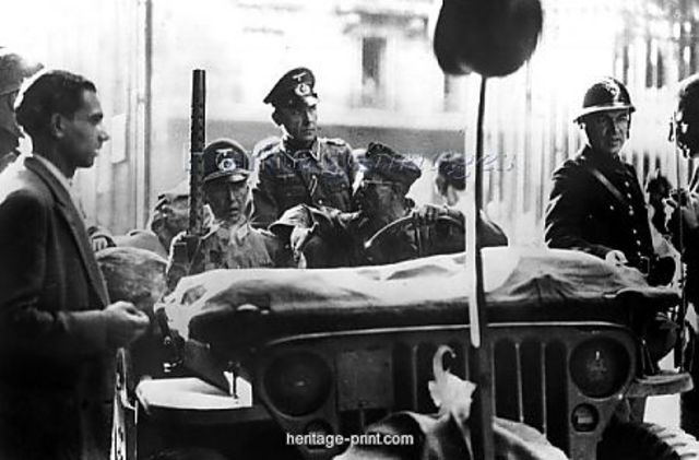 Invasion of France result: recovery of Paris