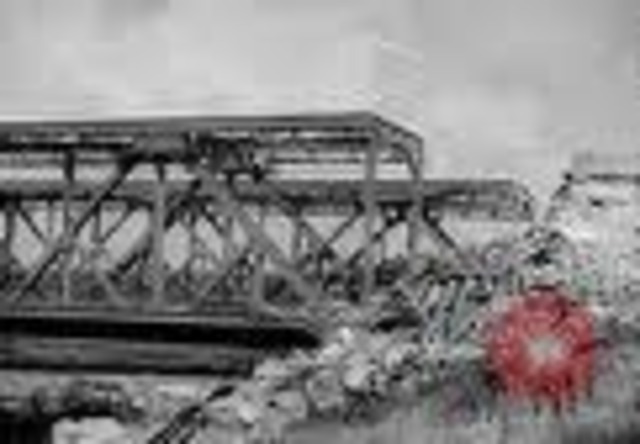 erman troops cross the Vistula River in Poland.