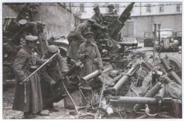 Soviets invade Poland.