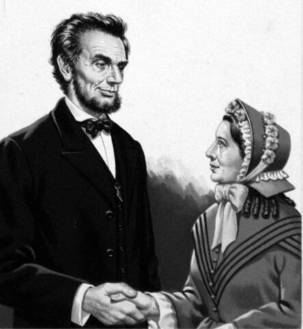 Harriet meets Abraham Lincoln