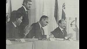 Firma de los Acuerdos de Paz en El Salvador