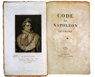 Creation of Napoleonic Code