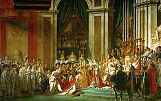 Napoleon crowns himself Emperor