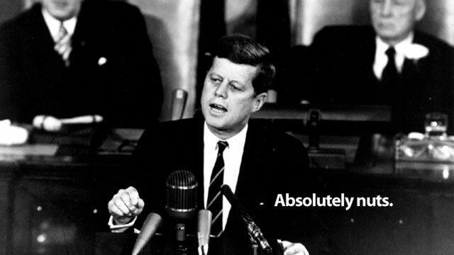 1961 JFK Challenging The Country To Put a Man On The Moon