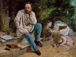Proudhon y sus hijas (Gustave Courbet)