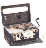 La bande magnétique de plastique de l'enregistrement magnétique