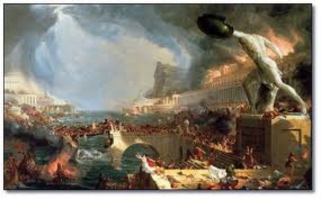 Library of Alexandria burned- 48 BCE