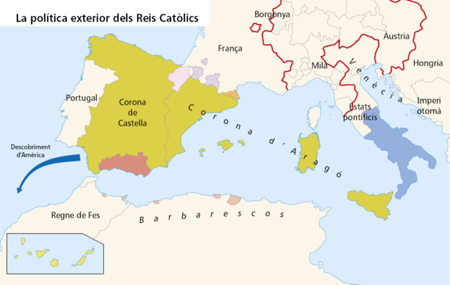 Els Reis Catòlics van annexionar a Castella el regne de Granada (1482-1492)