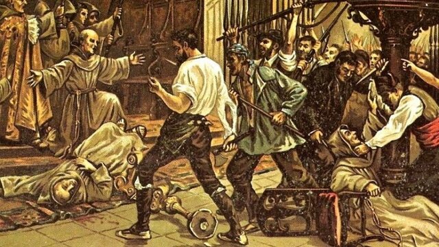 Matanza de frailes en Madrid