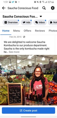 Chef Britta Kombucha Tasting