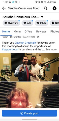 Chef Britta on Crosstalk with Woody and Kenneth