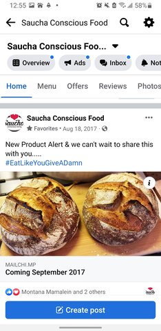 Sourdough Debuts on Saucha Menu