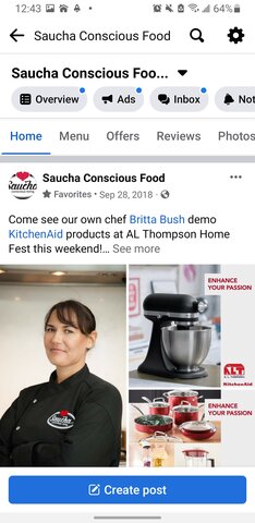 Chef Britta demos Kitchen Aid at ALT