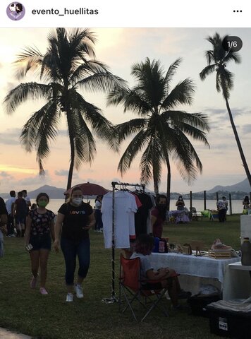 Inauguró mi evento “huellitas”