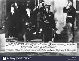 Rompimiento de relaciones diplomaticas entre EUA y Alemania