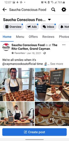 Cayman Cookout 2021 Cinnamon Rolls