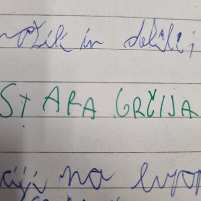 Timeline: Grki in Rimljani