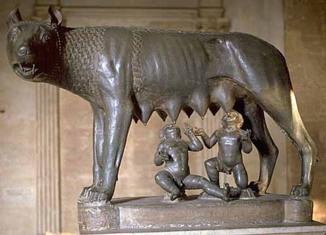 Romulus and Remus found rome 753 BC
