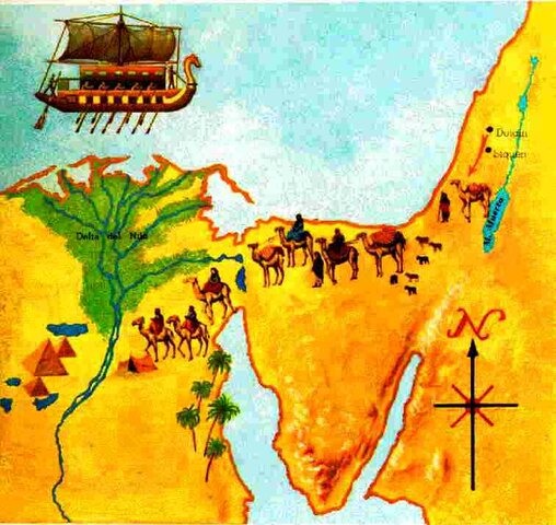 José y su viaje a Egipto