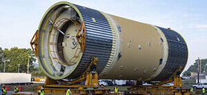 El cohete  de oxígeno líquido