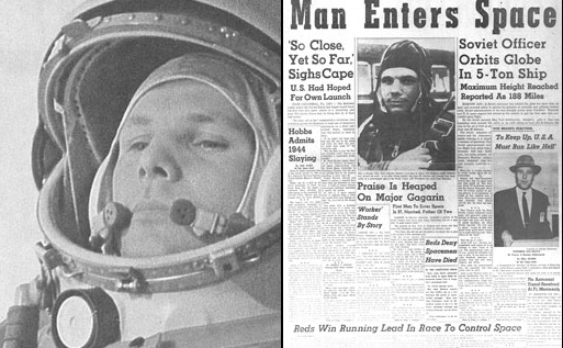 April 12th 1961: Gagarin, first man