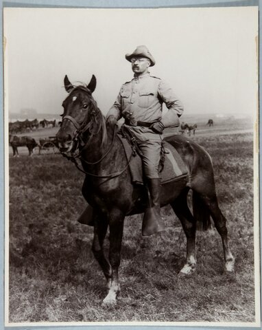 TR the Rough Rider at San Juan Hill