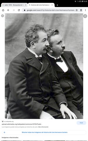 Invencion cinematógrafo hermanos lumiere