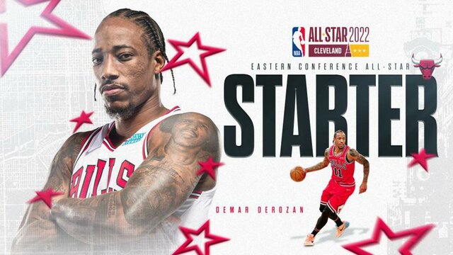 Demar gets selected as a starter for the all star game