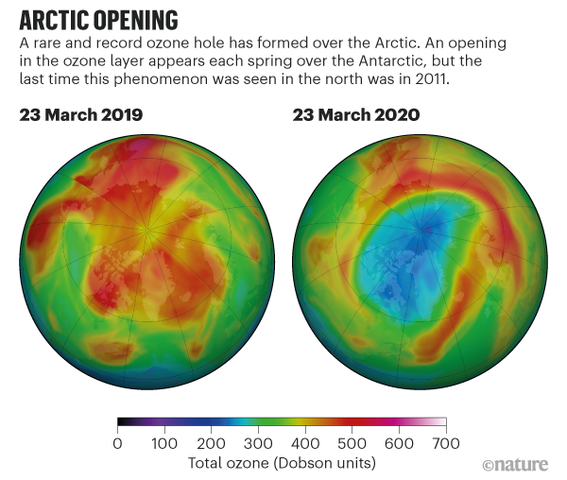 Antarctic ozone hole discovered