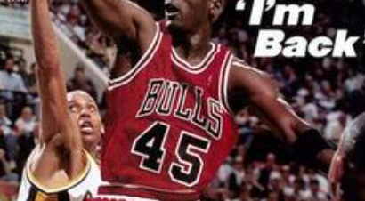 JORDAN'S ANNOUNCEMENT... "I'M BACK"