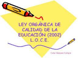 Ley de Calidad Educativa (LOCE)
